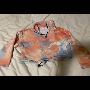 Girls cropped sweatshirt